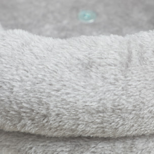 árbol Rascador para Gatos Altura 66 cm árbol para Gatos Torre para Gatos con Cama Cueva Plataforma Bola Colgante y Poste de Yute Gris Claro