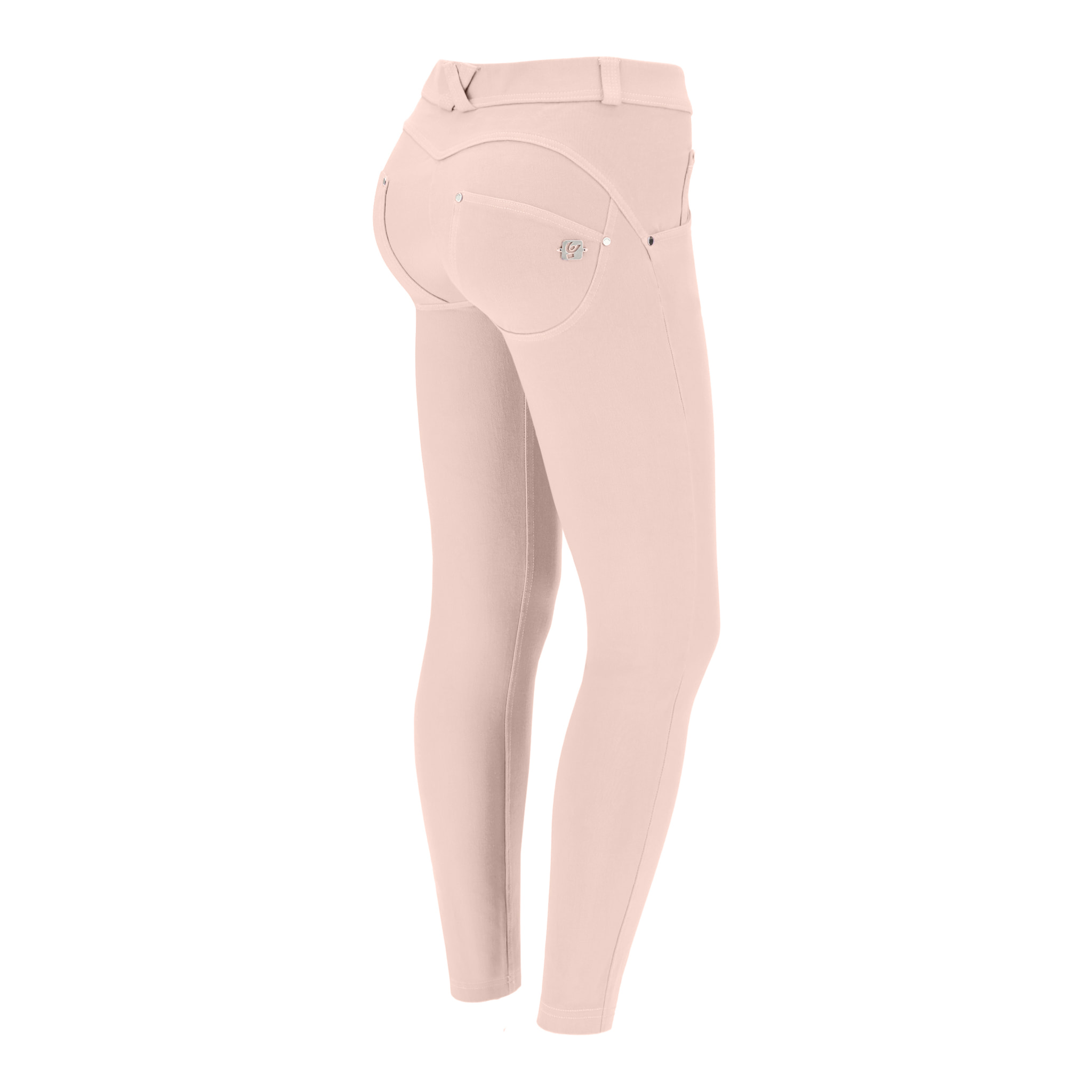 Pantaloni push up WR.UP® 7/8 superskinny tessuto navetta ecologico