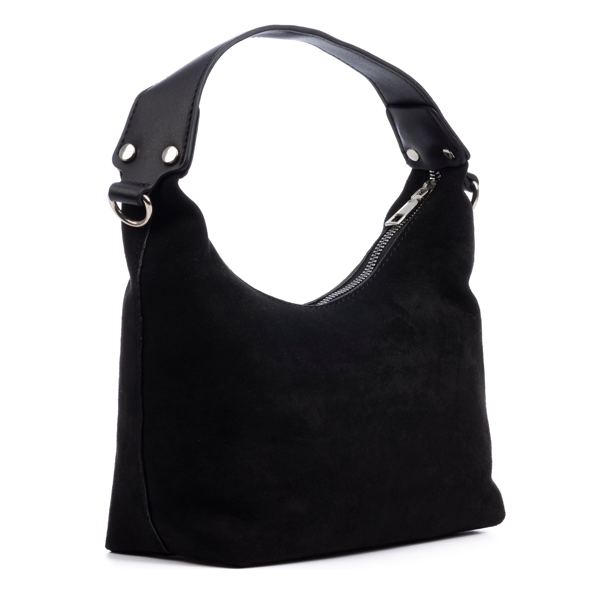 Atina bolso bandolera de piel auténtica gamuza.