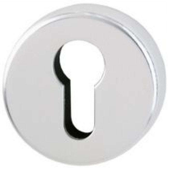 Paire de rosaces Cortina 42KS HOPPE Argent - Clé i - 762750