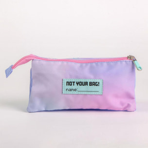 Estuche Portatodo 3 Compartimentos Stitch