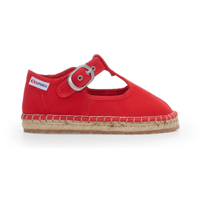 Superga - Alpargatas Niña Rojo - 3010 MARY JANE KIDS ESPADRILLAS