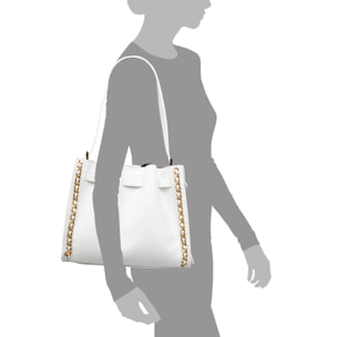 Barano borsa a spalla donna. Pelle autentica Dollaro.