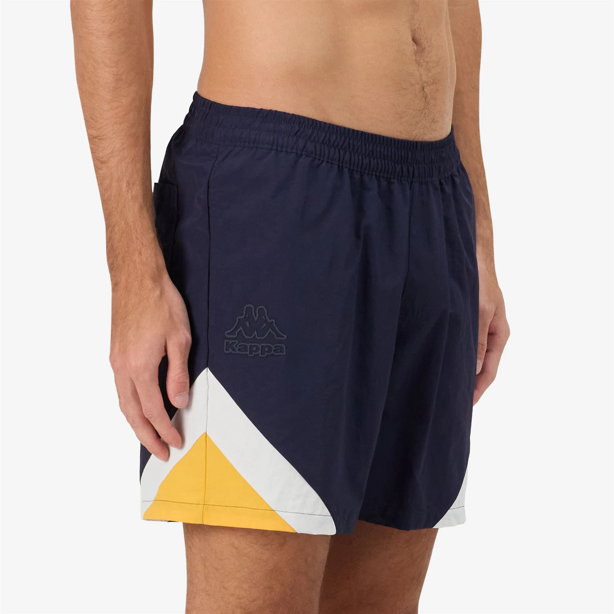 Kappa - Costumi da Bagno Uomo Blu - Logo Grei