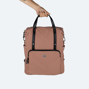 BLOOM BACKPACK SQUARE ROSE