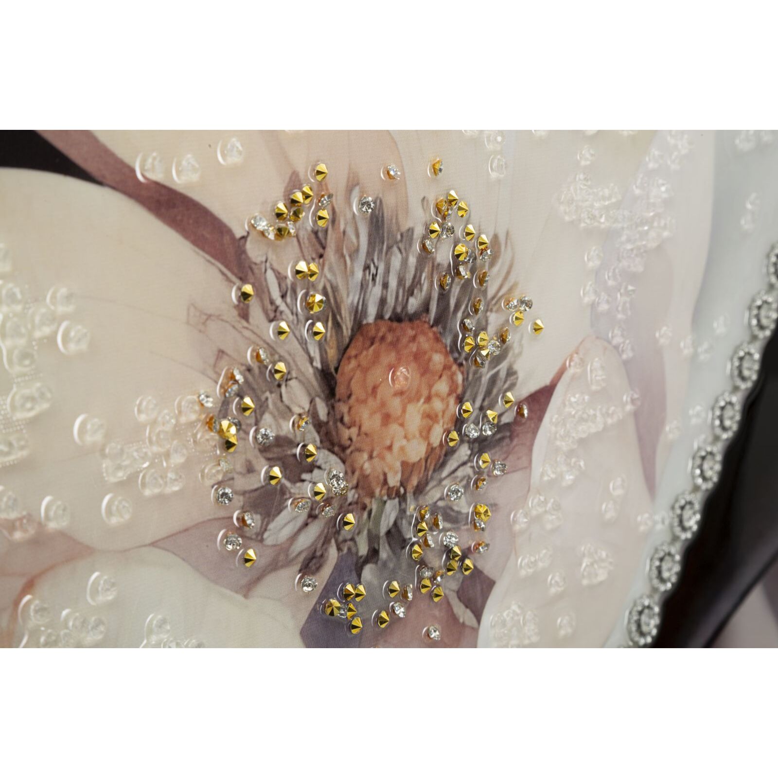 DIPINTO SU TELA LACCATO WIEN HAT -B- C/CORNICE CM 62X4X92