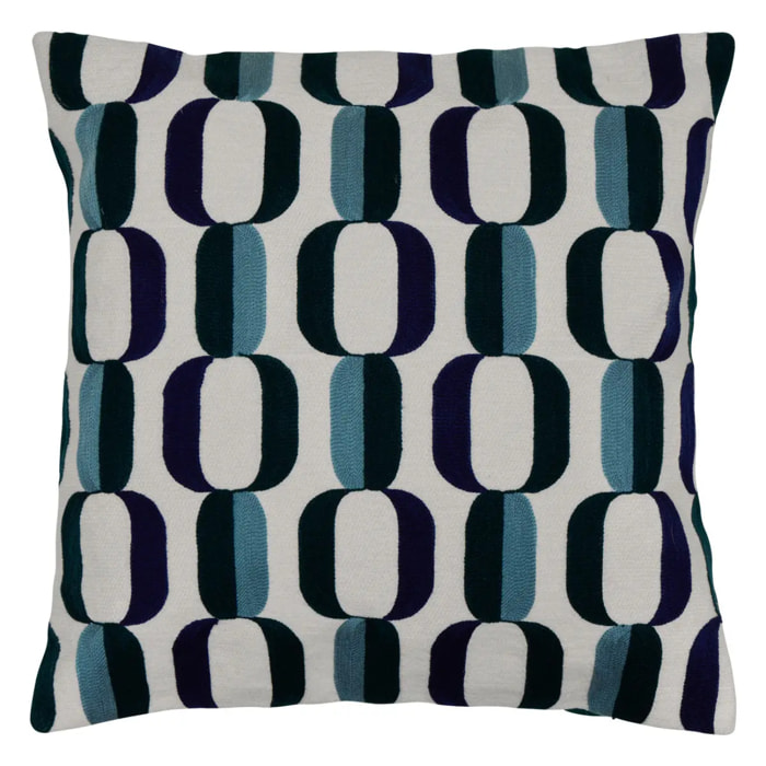 Coussin Hary bleu 45x45cm