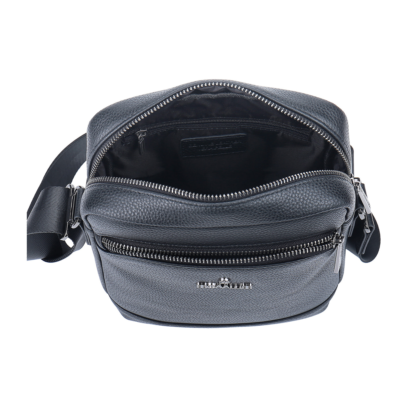 Borsa a tracolla  da uomo In Vera pelle Made in Italy 20x25x9 cm