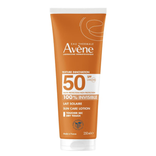 Lait Solaire SPF50 - Lait Visage & Corps SPF 50+ - Peaux Sensibles 250 ml