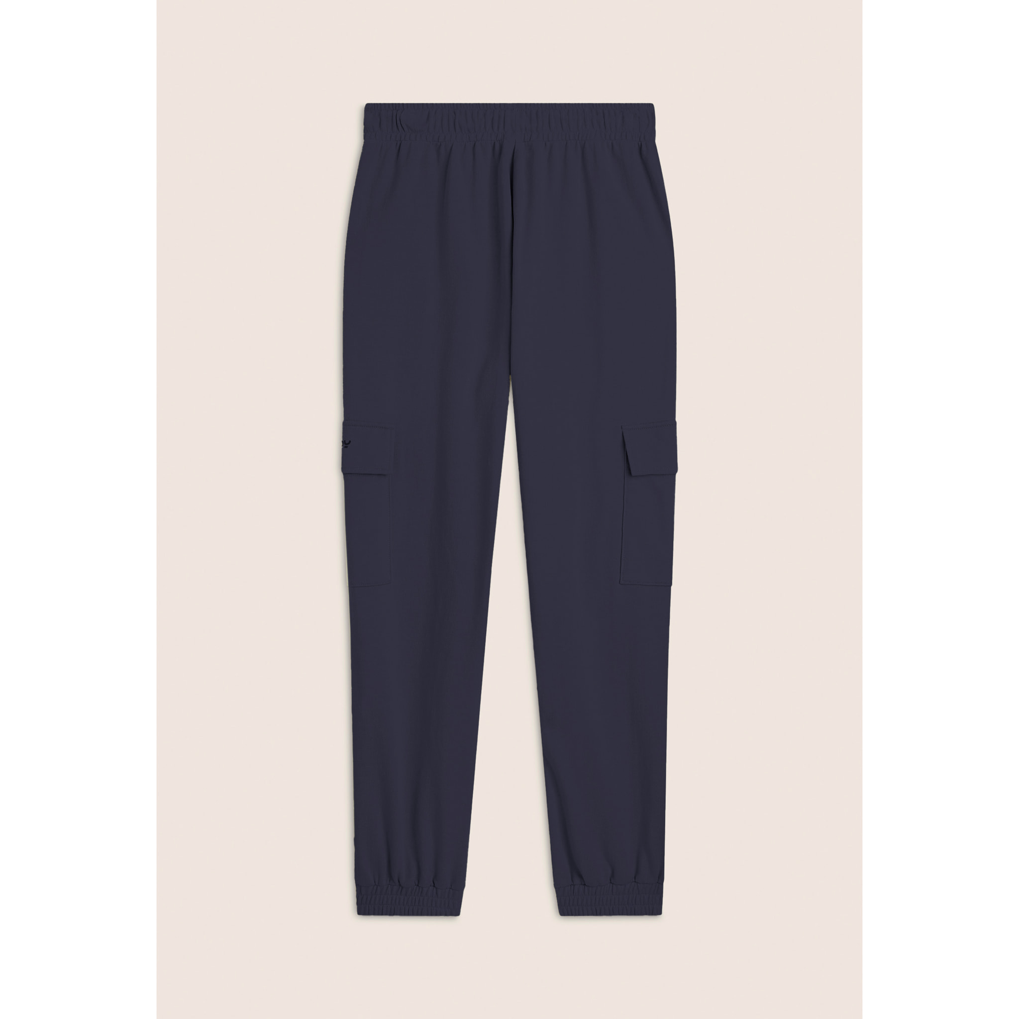 Pantaloni Cargo Regular Fit in French Terry