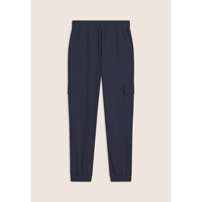 Pantaloni Cargo Regular Fit in French Terry