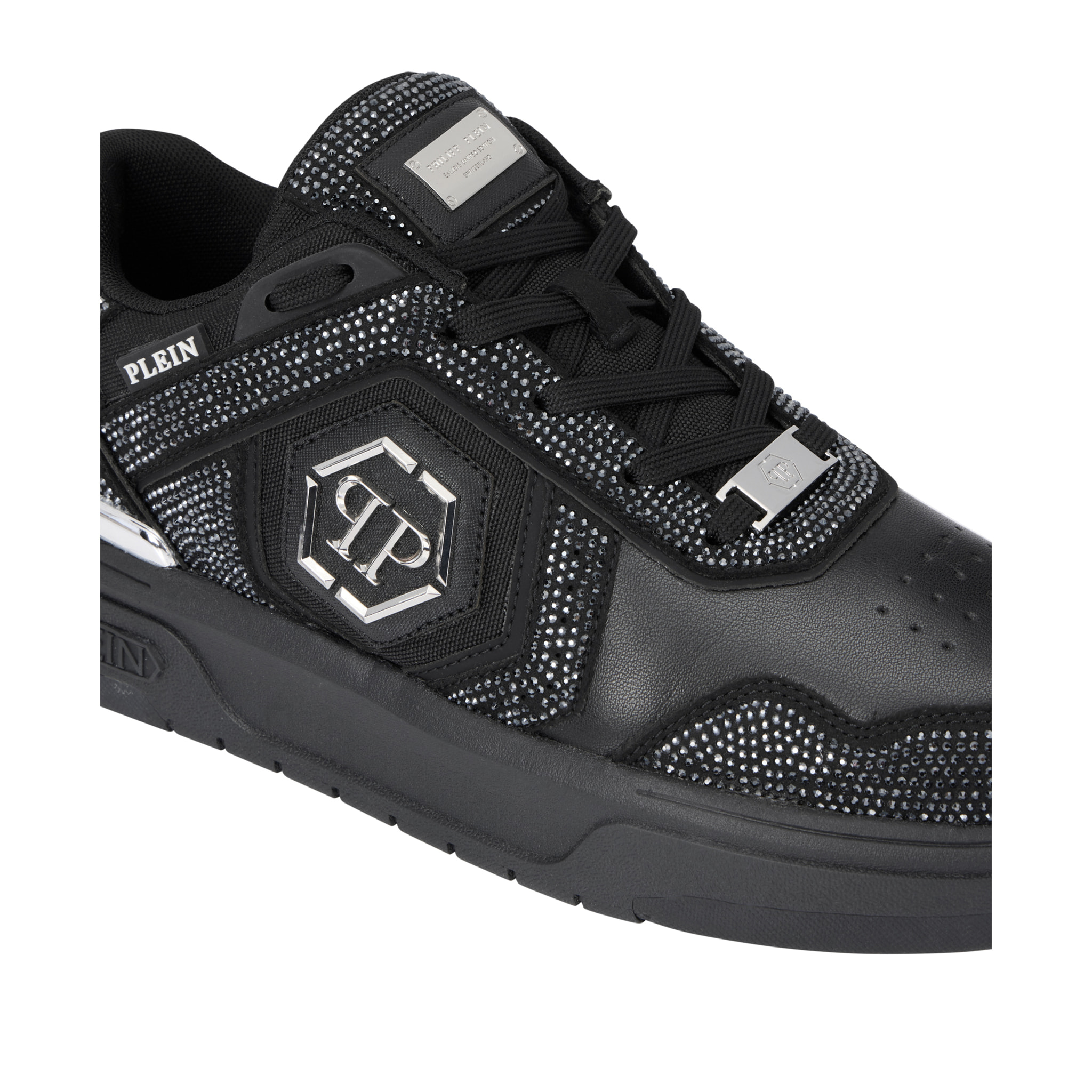 PHILIPP PLEIN Low-Top Sneakers SK8R Strass