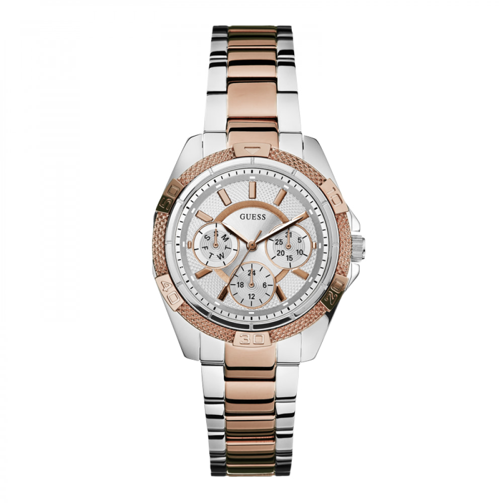 Reloj Guess W0235L4 Mujer Analogico Cuarzo con Correa de Acero