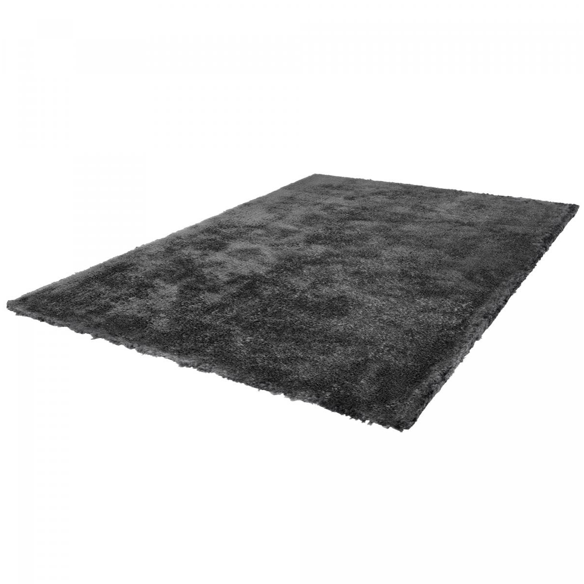 Tapis longs poils shaggy tufté motif uni VEPO