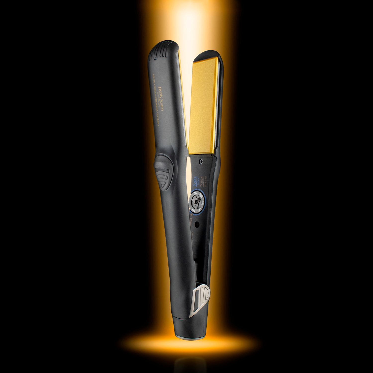 Plancha Elite Gold Premium Styler - negro&nbsp;- 65W