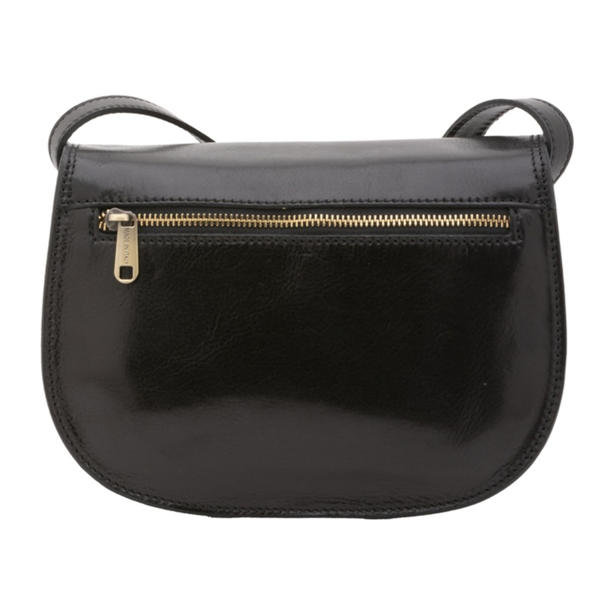 Borsa a tracolla da donna - Modello False - Vera pelle - 24.0 x 17.0 x 11.0 cm