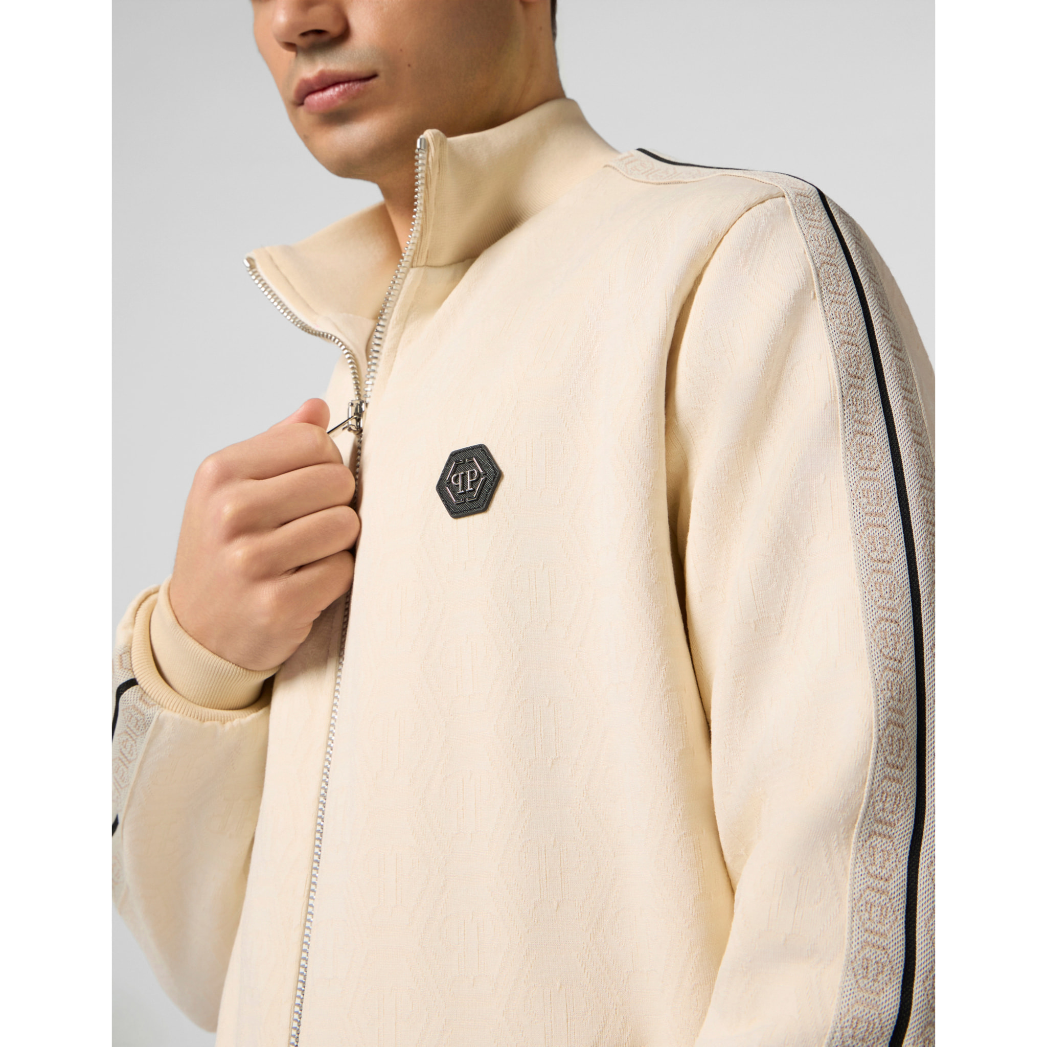PHILIPP PLEIN Tracksuit Jacket Monogram Monogram