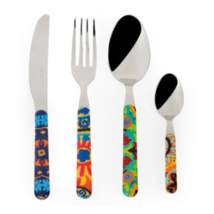 Service 24 couverts Excelsa – New Delhi, Acier Multicolore