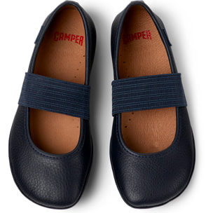 Bailarinas - CAMPER Right - Azul - Cuero liso