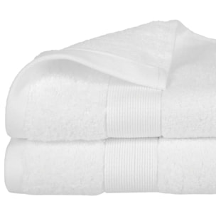 Serviette de toilette "Essentiel" coton blanc 50x90cm