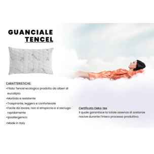 GUANCIALE TENCEL MADE IN ITALY