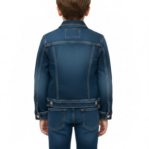 Giubbino denim Polo Club St Martin Blu