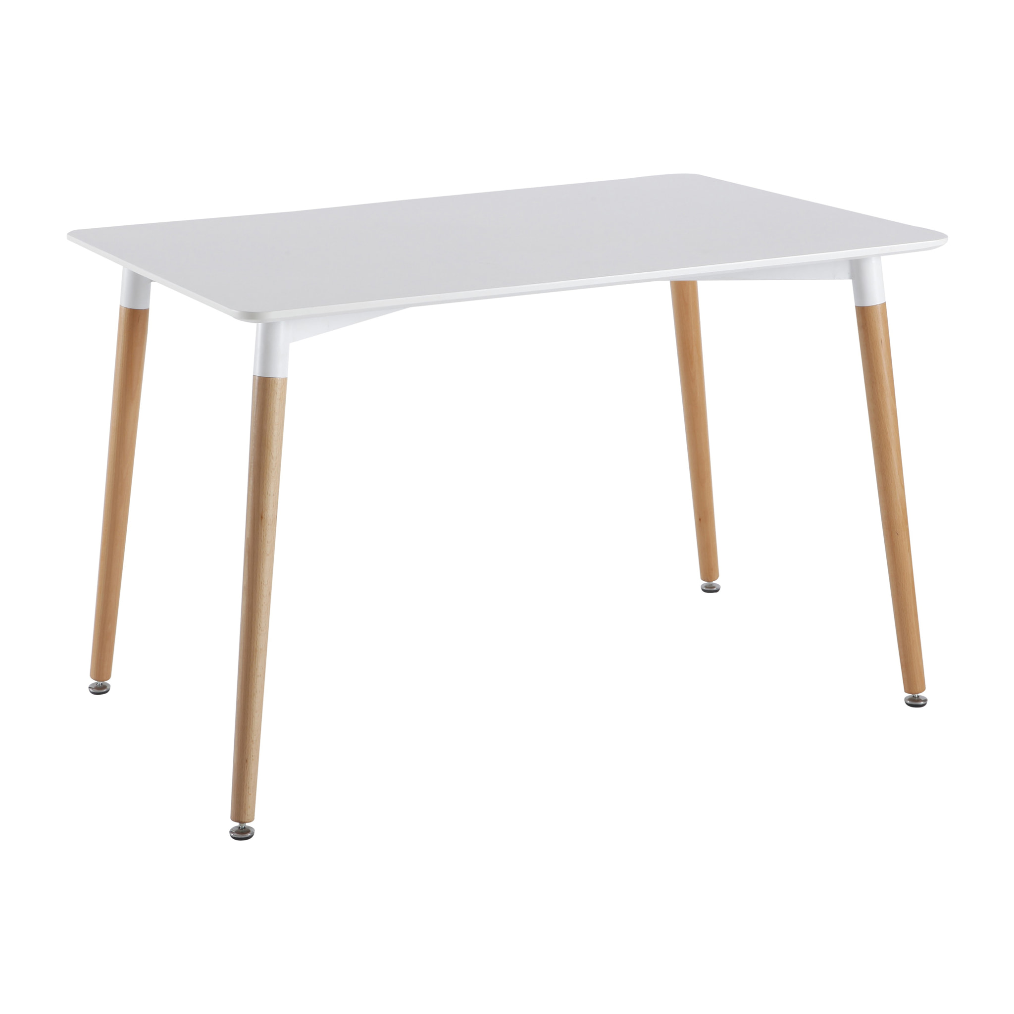 Table Blanche Rectangulaire 115x75cm