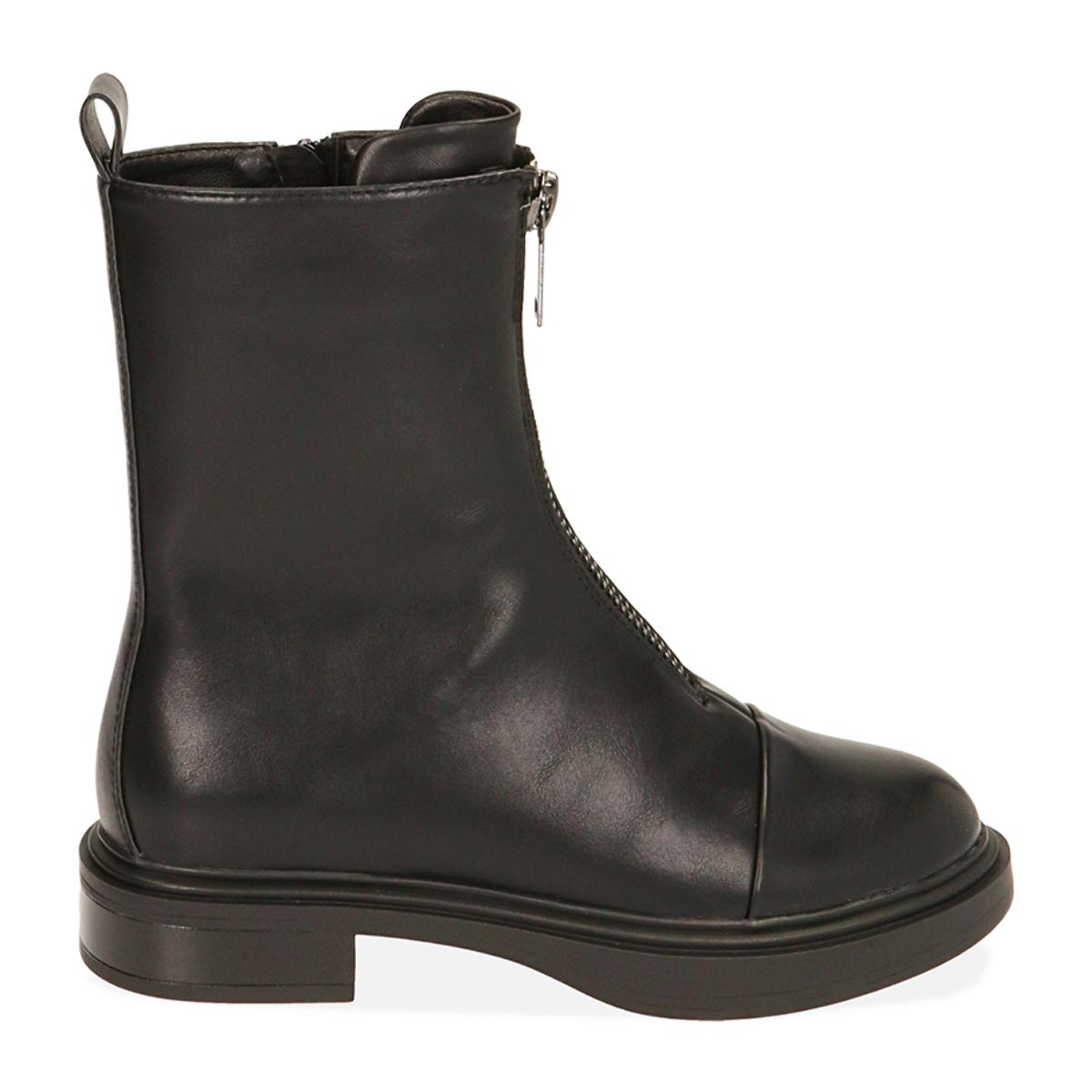 Ankle boots combat neri