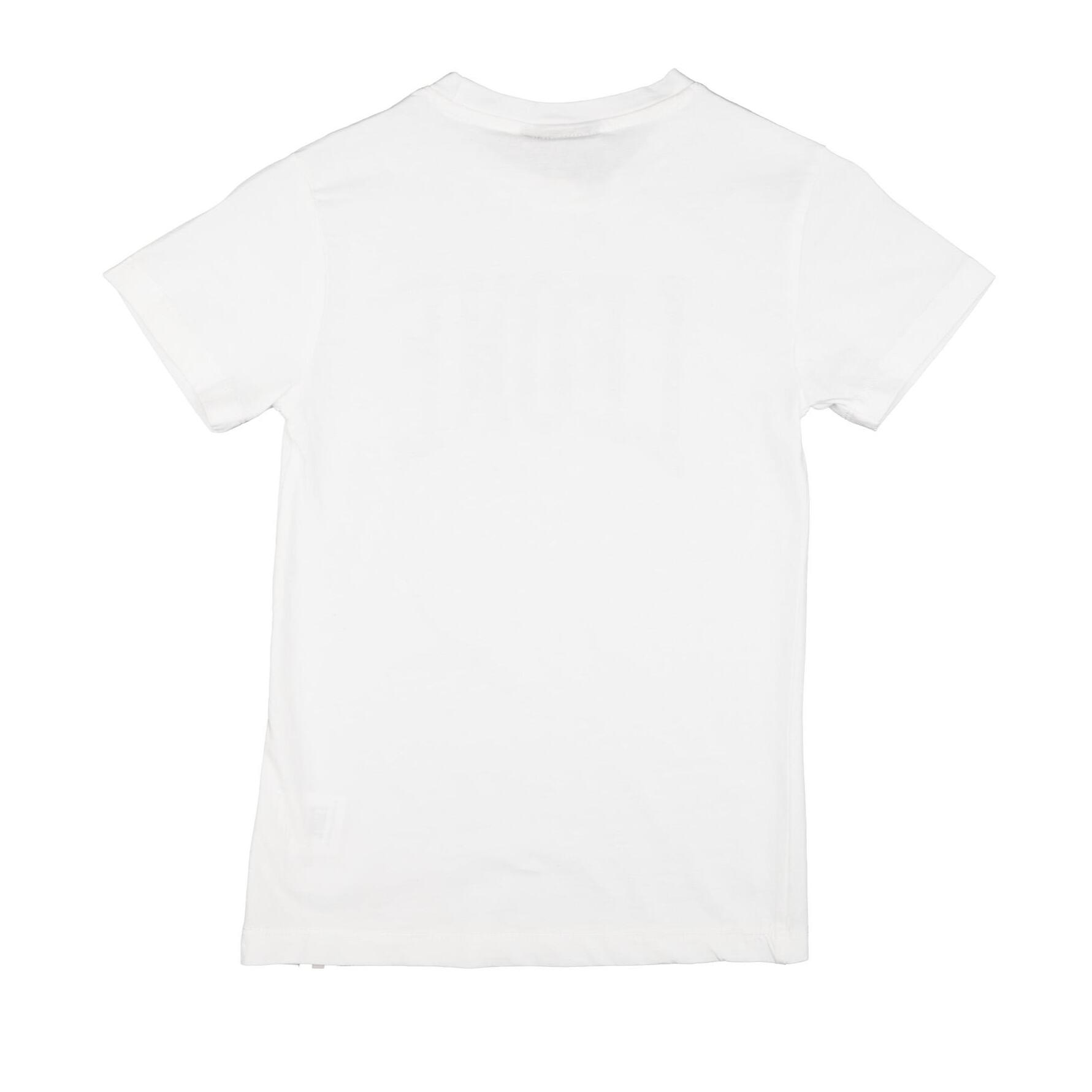 Leone Camiseta básica de algodón de manga corta para niño
