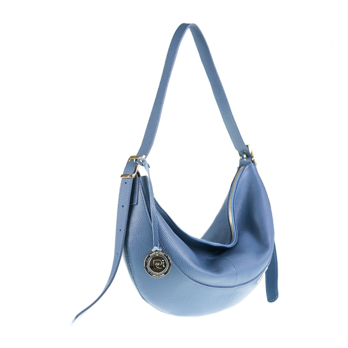Borsa a spalla da donna Made in Italy - Modello Aveline - 100% pelle - 45.0 x 24.0 x 8.0 cm
