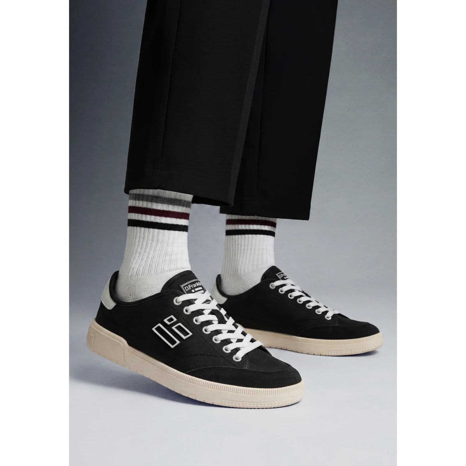 Zapatillas Unisex Modelo Rebel Nylon Negro
