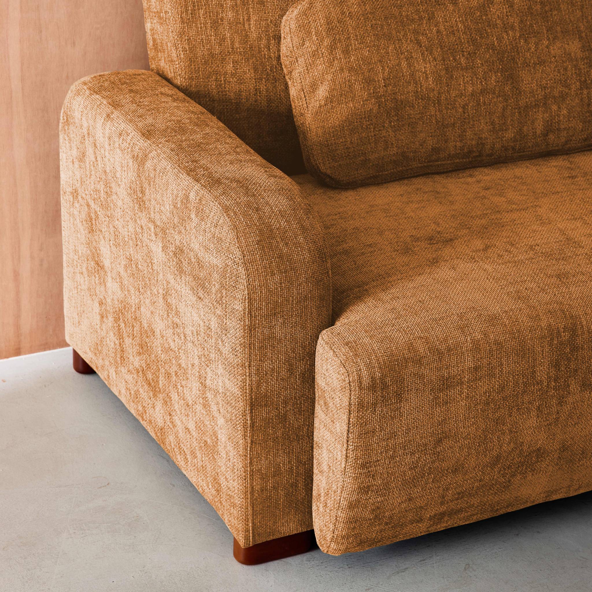 Canapé convertible 3 places tissu DANY