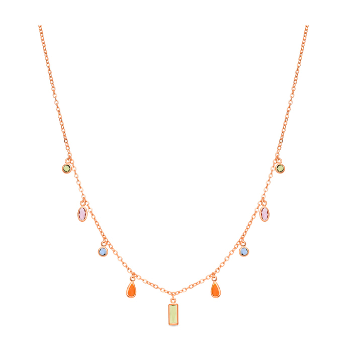 Collar Ayisha acabado oro amarilo 18k
