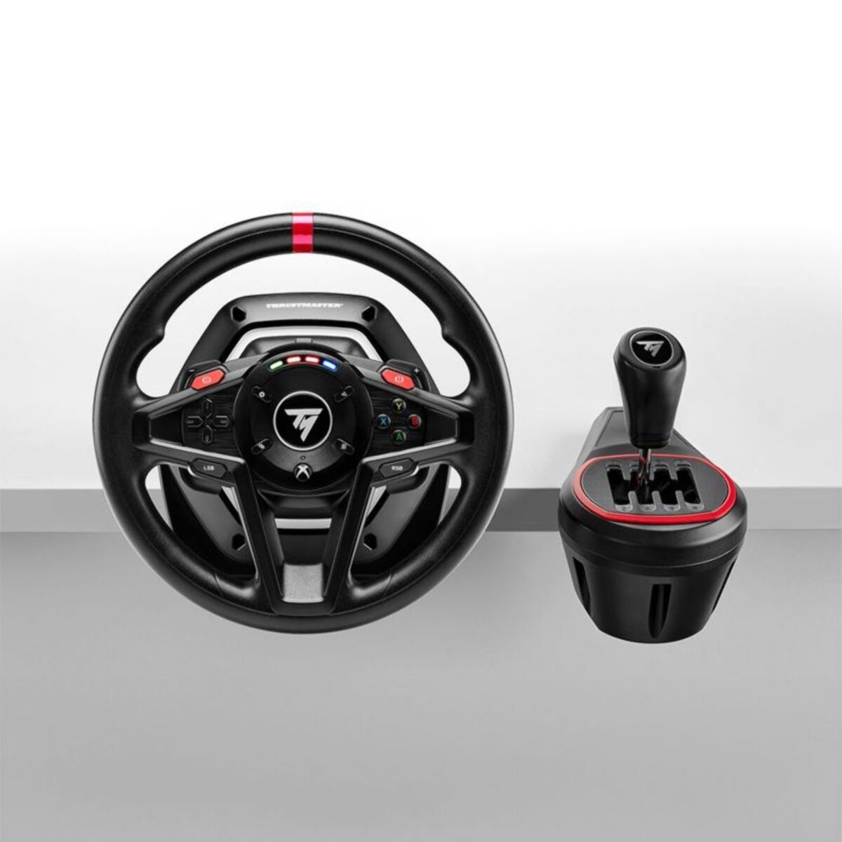 Volant + Levier de vitesses + Pédalier THRUSTMASTER T128 X SHIFTER PACK