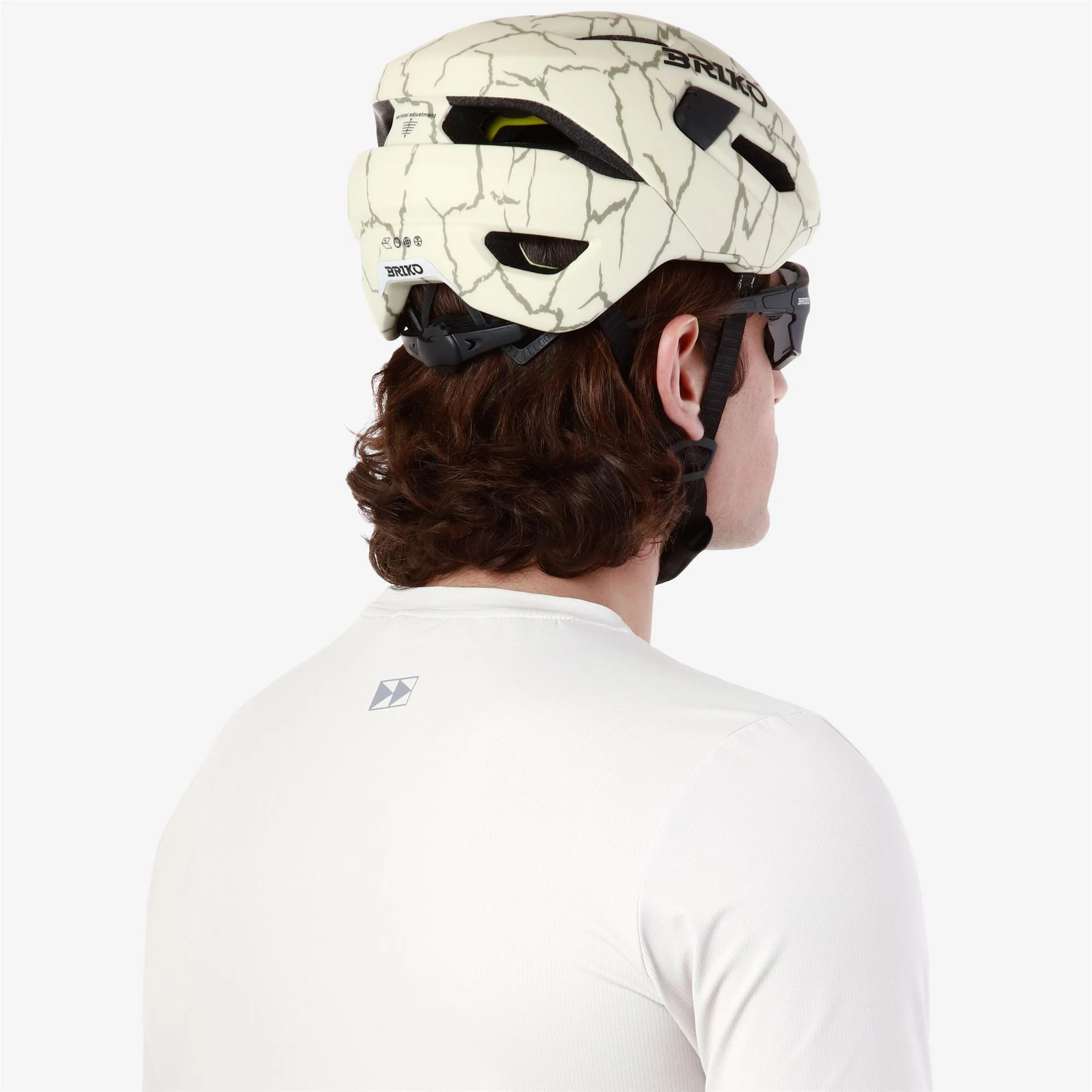 Caschi Briko Uomo Donna Verde Aero Plus Mips