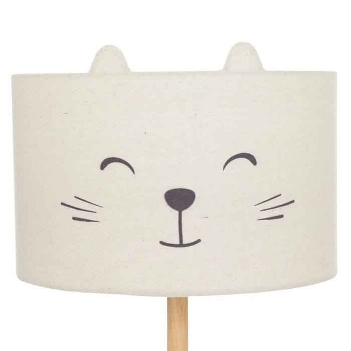 Lampadaire pour enfant chat Félix H.154cm