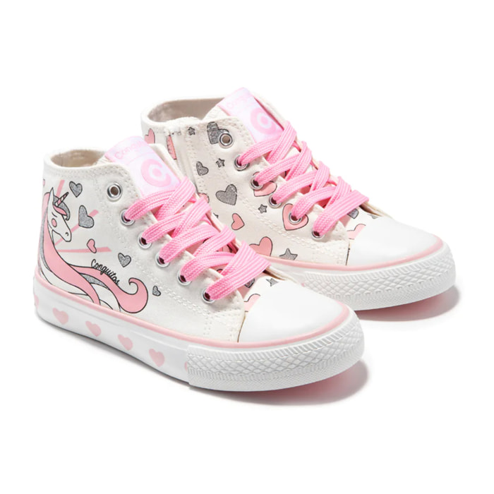 Conguitos - Sneakers Alte Casual per bambini comode