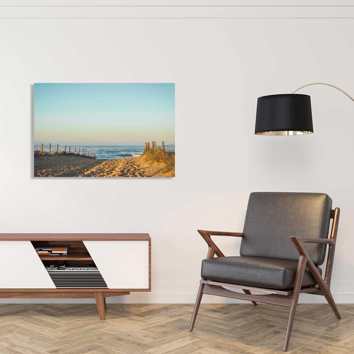 Tableau deco plage hossegor Tableau plexiglas