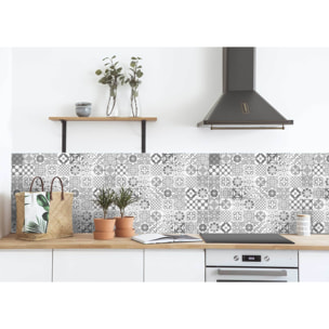 Stickers adhesivos de CERAMIKO - Juliette gris 80x210