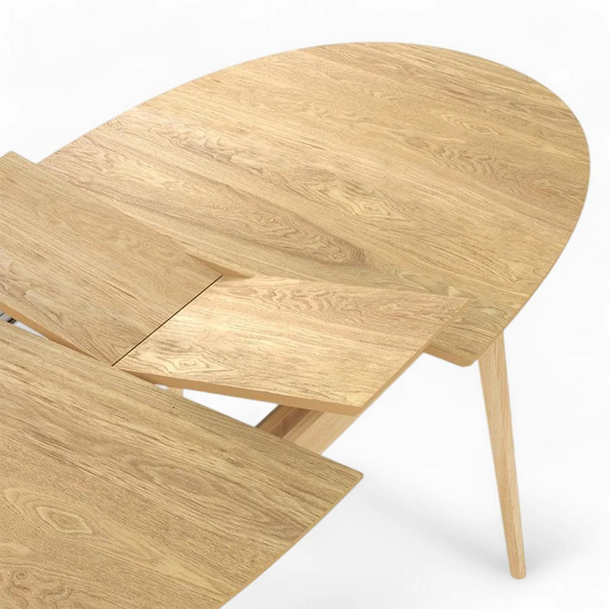 Table et chaises en bois clair 6 personnes - Eddy