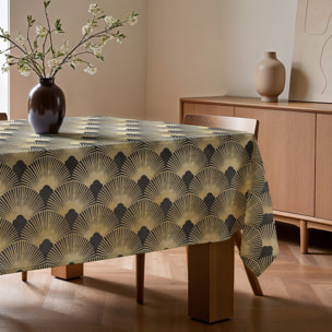 Nappe imprimée anti-tâches IRINA ANTHRACITE