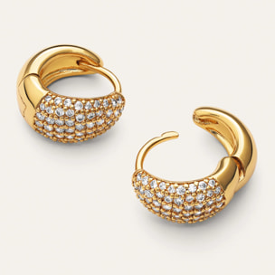 Pendientes Gota Scarlett Baño Oro