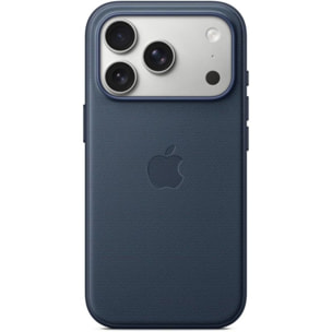 Coque APPLE iPhone 17 Pro MagSafe tissage Bleu