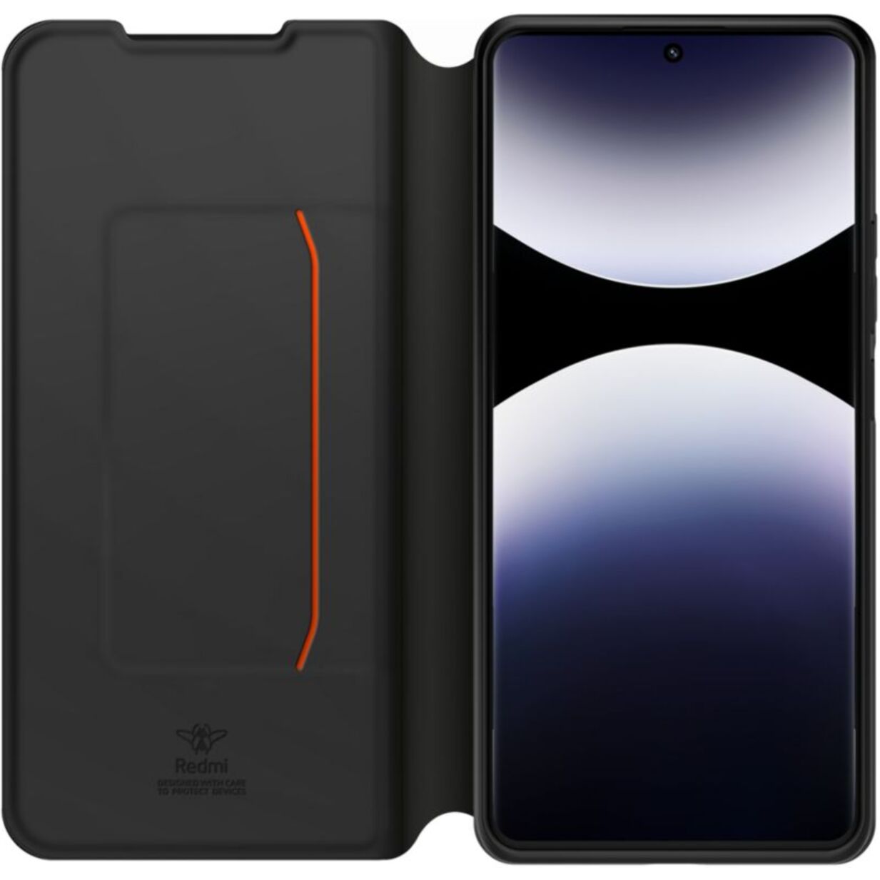 Coque XIAOMI Redmi Note 14 Pro 4G/5G folio noir