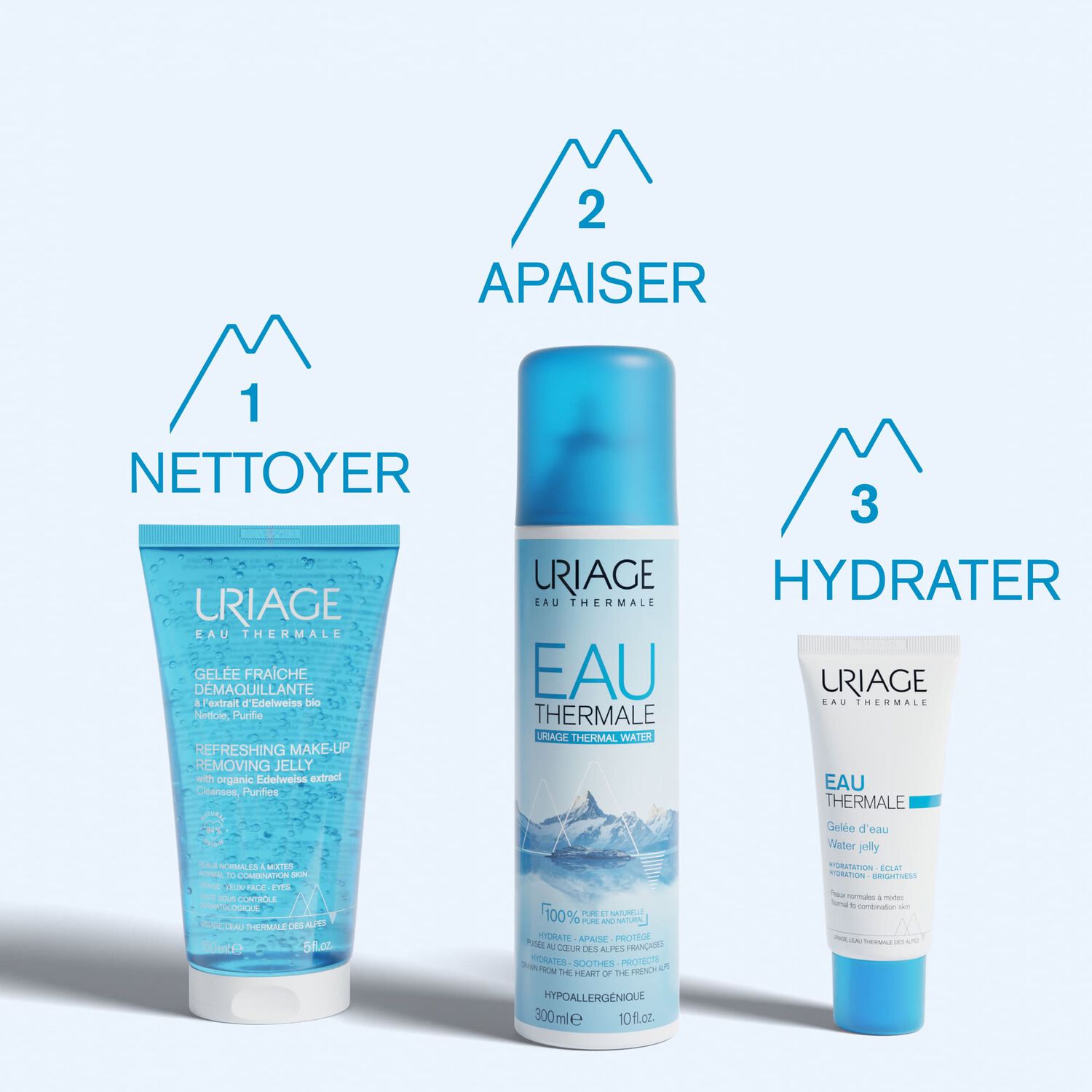 Gelée Fraîche Démaquillante - Nettoie et Purifie 150 ml