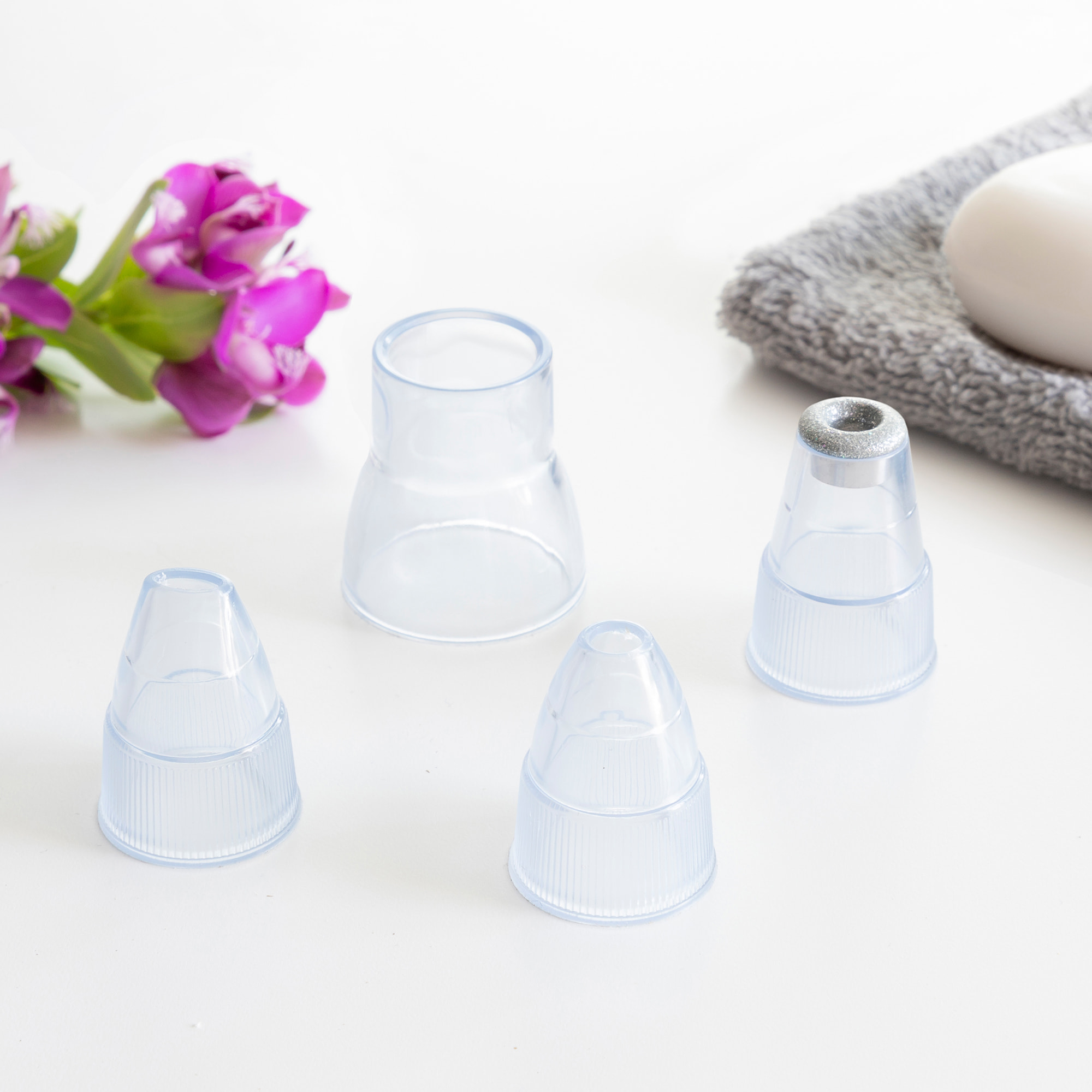 Pulitore Elettrico Viso Per Punti Neri Pore - Off - Bianco - ABS