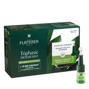 Triphasic Progressive  - Traitement Anti-Chute Progressive - 8x5,5 ml