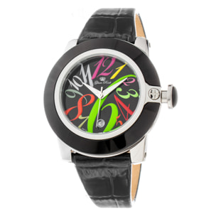 Reloj Glam Rock GR32018-BB Mujer Analogico Cuarzo ronda swiss made con Correa de Cuero