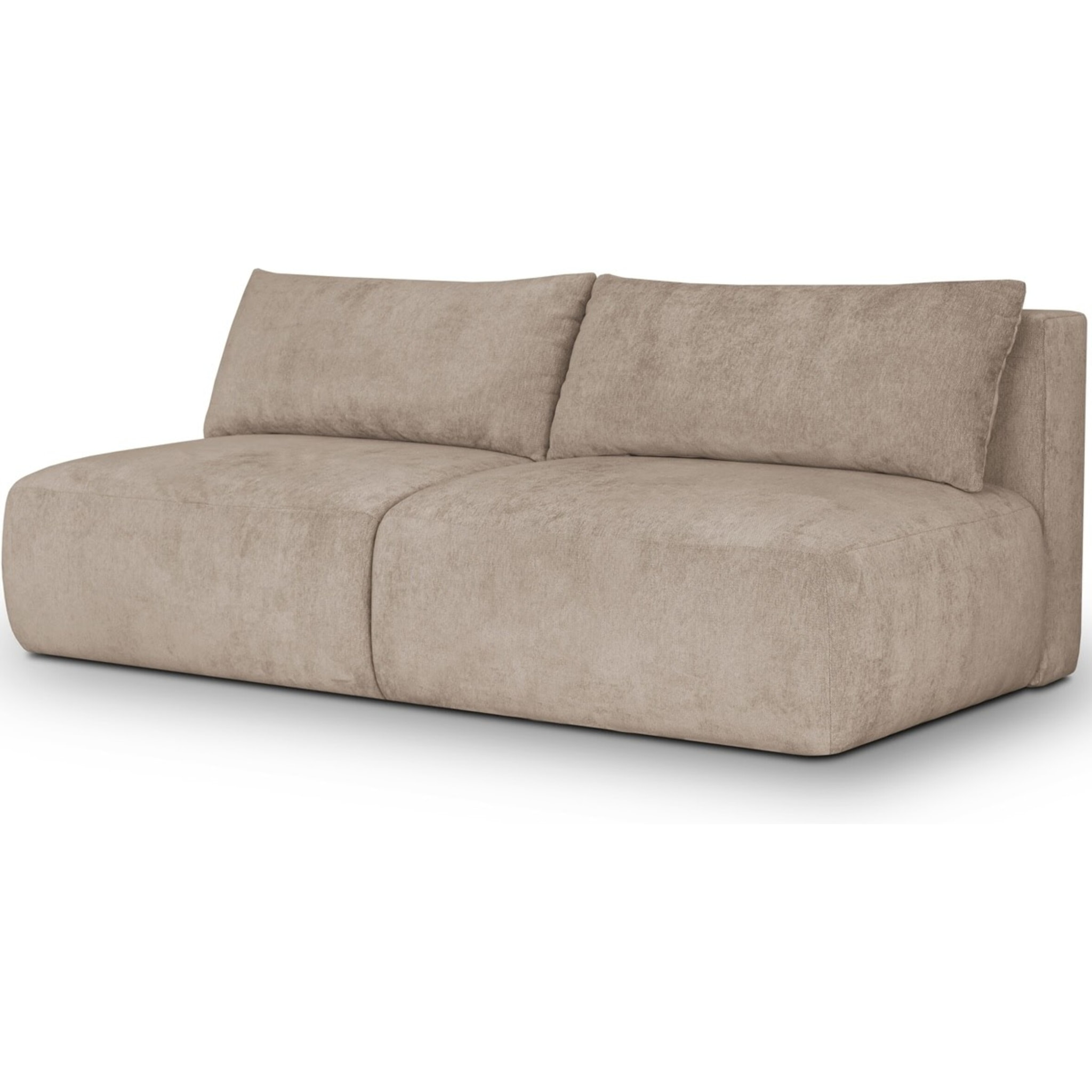 Canapé convertible 3 places en tissu chenille - JASPER
