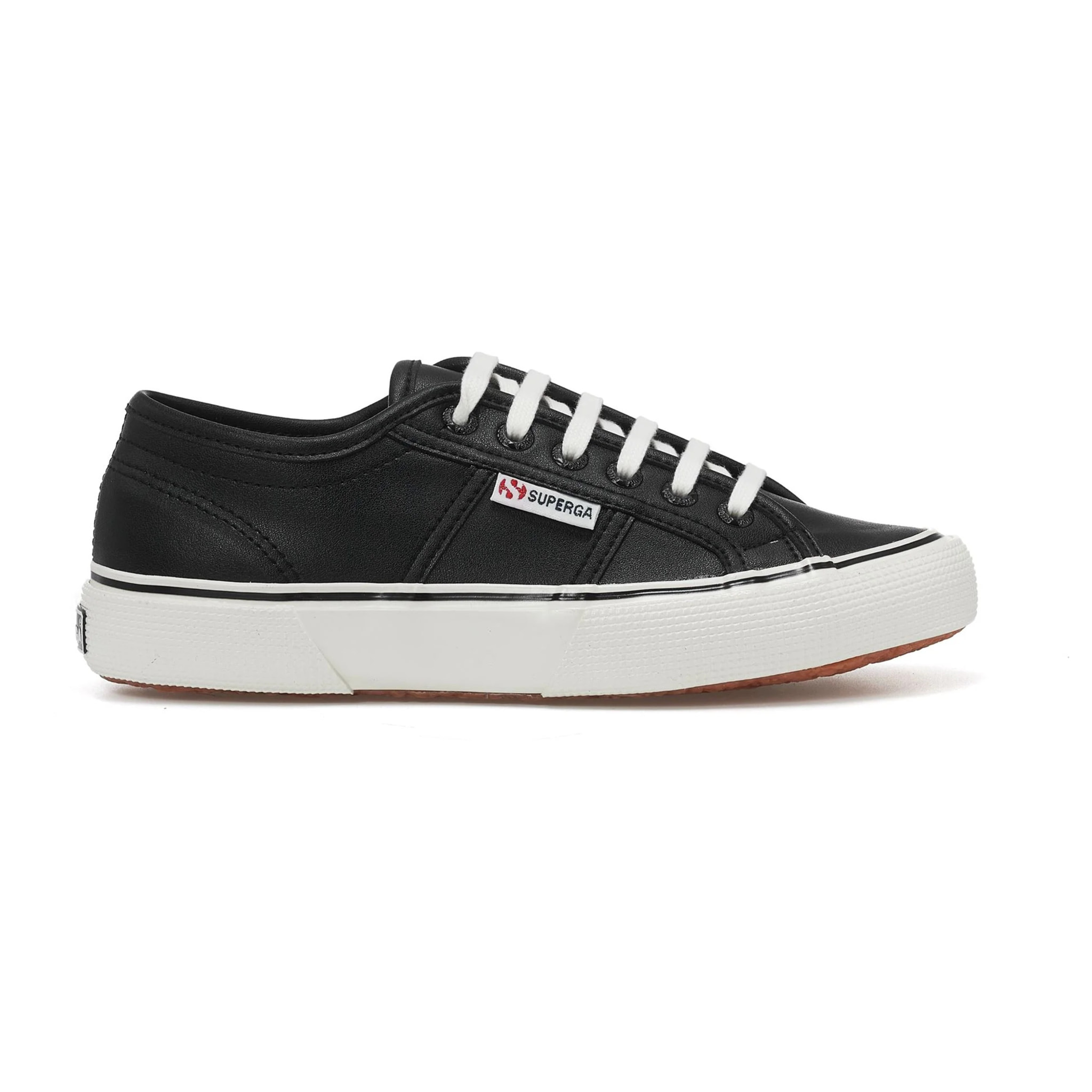 Superga - Uomo Donna Nero - 2490 VEGAN FAUX LEATHER